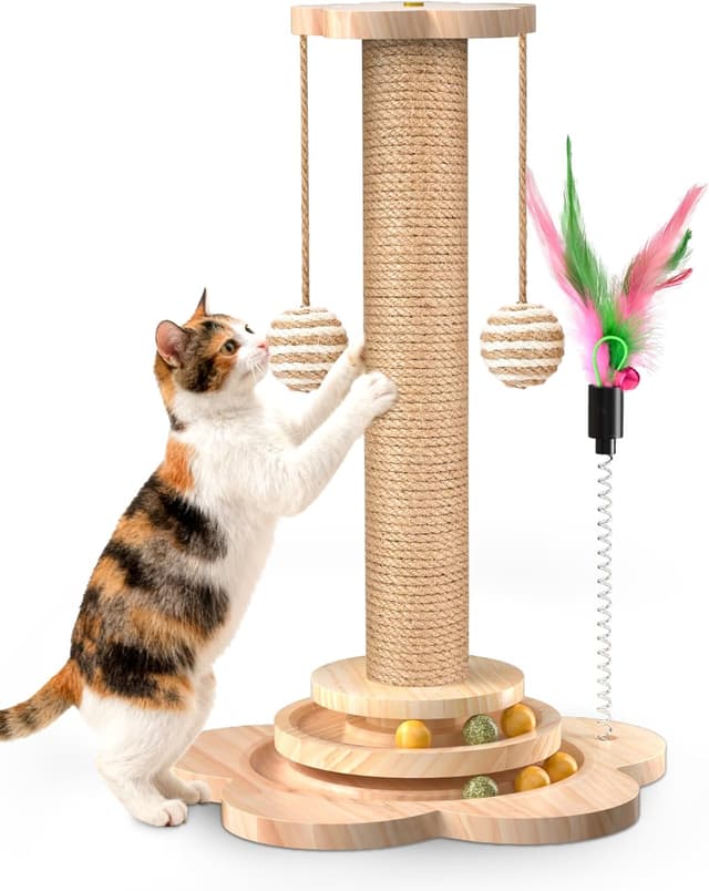 Detalle de Mordraoe cat scratching post 46cm tall