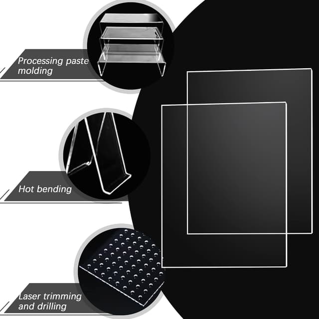 Detalle de Taiyeestar acrylic sheets 10 pack, 1mm