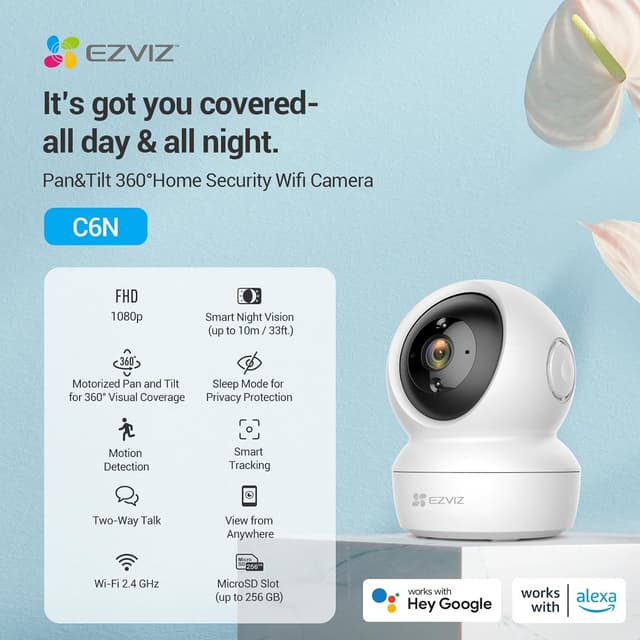 Detalle 2 de EZVIZ Indoor Security Camera 1080P