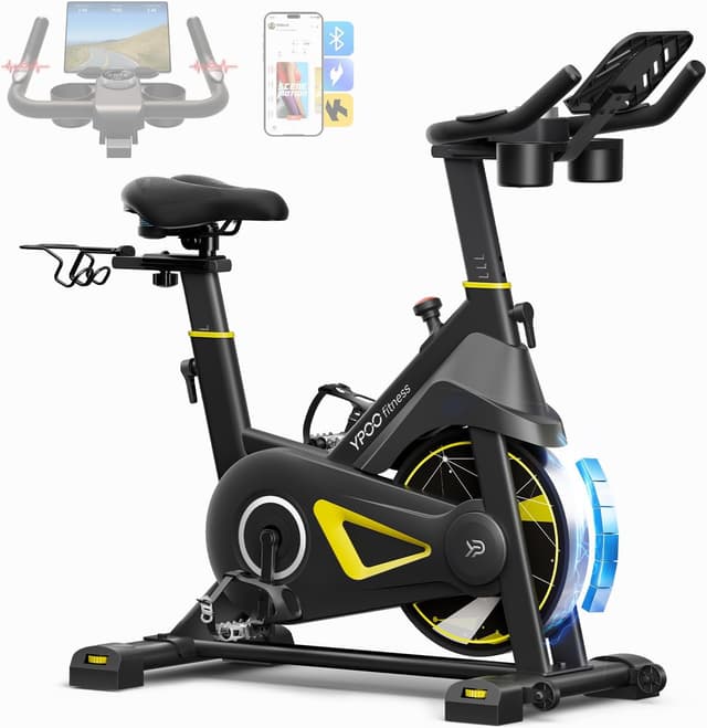 Detalle de YPOO Magnetic Spin Bike 350LB capacity