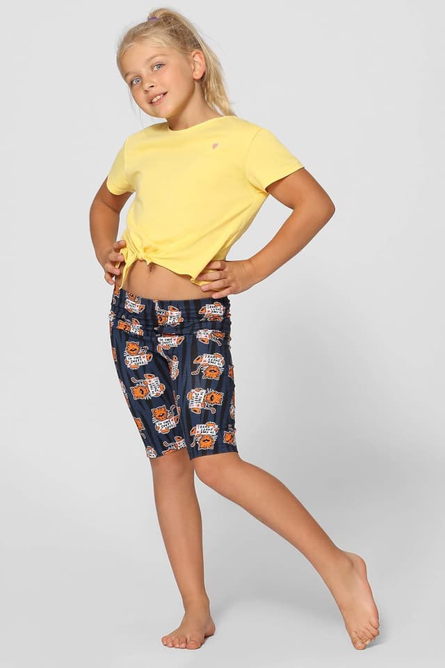 Detalle de Legging court en coton enfant Merry Style MS10-406 pour sport et été