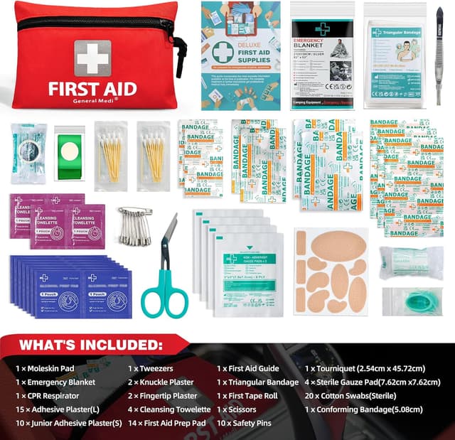 Thumbnail 1 de General Medi Mini First Aid Kit 92 pieces 🩹