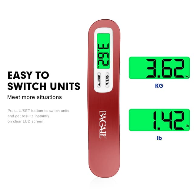 Thumbnail 5 de BAGAIL Báscula de Equipaje Digital 50 kg