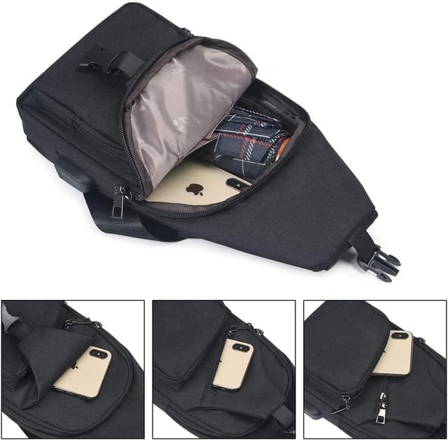 Detalle 2 de flintronic Zaino Monospalla Sling Bag