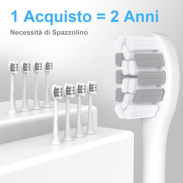 Thumbnail 6 de Spazzolino Elettrico Ricaricabile 2500 mAh 240 giorni