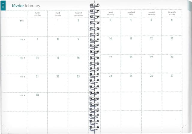 Detalle de Exacompta 2110153E Agenda EasyTime 21 x 15 cm