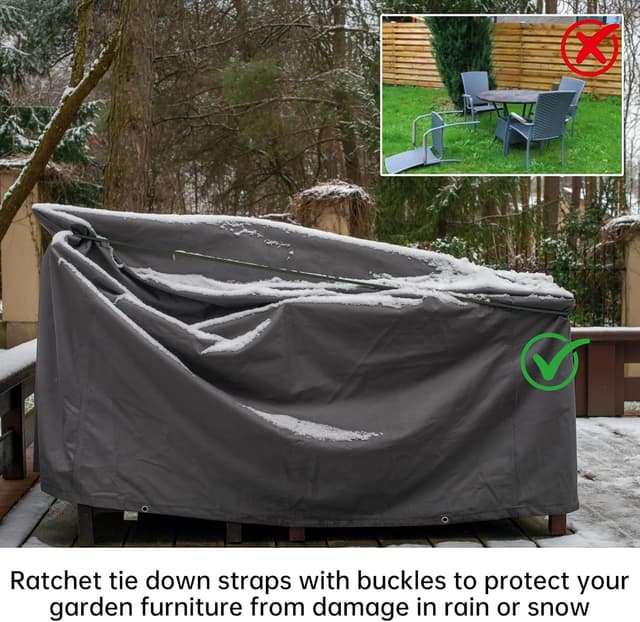 Thumbnail 6 de VirtuGro 6 Pack Ratchet Tie Down Straps 2.5m