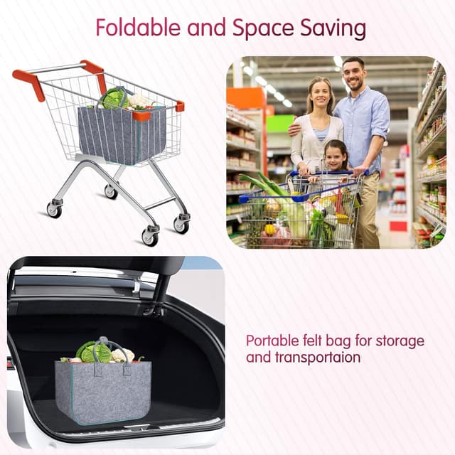 Thumbnail 1 de Cozary Filztasche Einkaufstasche 30L