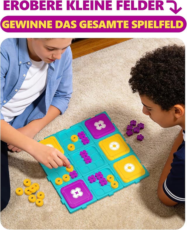 Detalle 2 de FUNJEO Ultimate Tic Tac Toe Spiel
