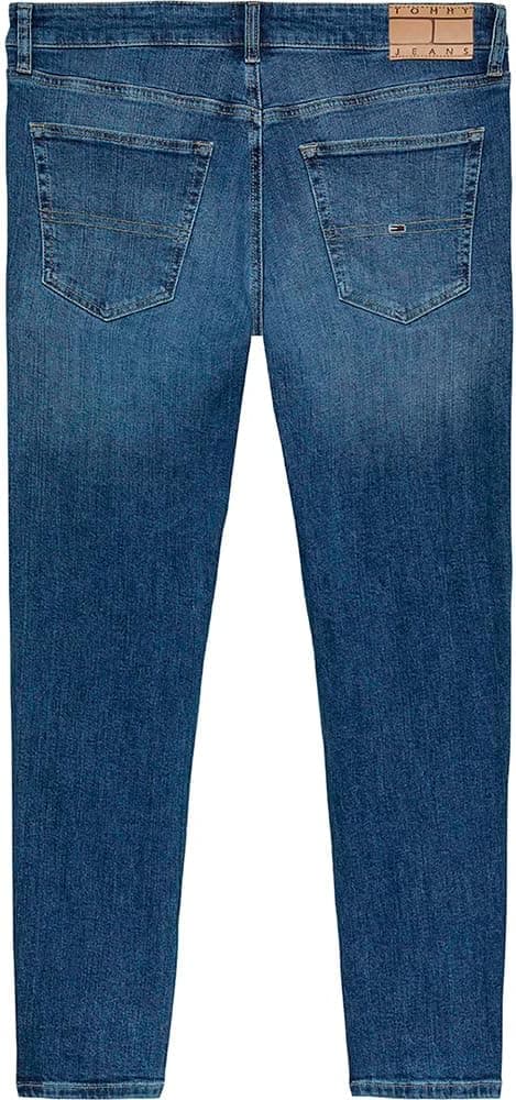 Detalle 2 de Tommy Jeans Herren Jeans Ryan Slim Stretch mit 5 Taschen – bequemes Slim-Fit mit Elasthan