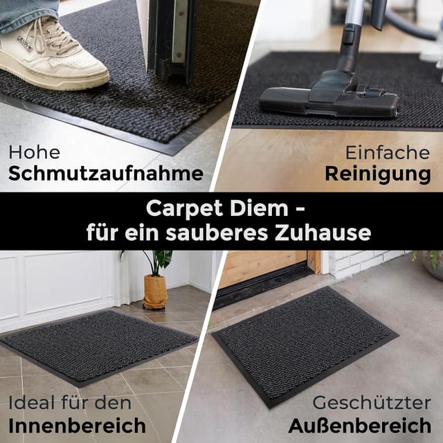 Thumbnail 2 de Carpet Diem Fußmatte Anthrazit-Schwarz 40x60 cm