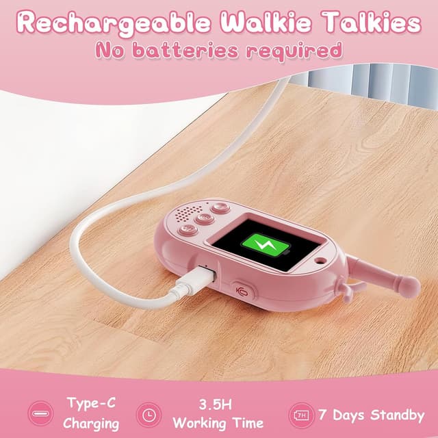 Detalle 2 de Trigowalt Talkie Walkie Enfants 3-12 ans