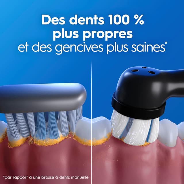 Thumbnail 4 de Oral‑B iO3 Brosse électrique noire, 3 modes