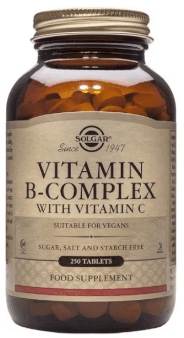 Imagen de Solgar B-Complex + Vitamina C 250 Comprimidos 🌟 en OfertitasTOP