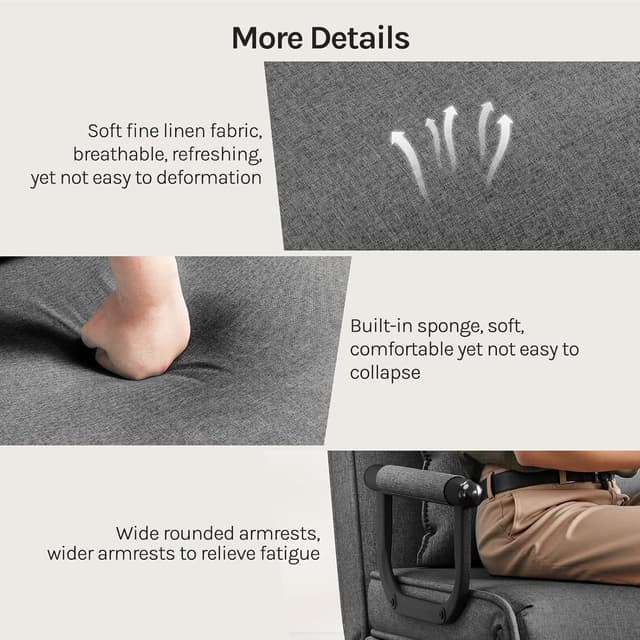 Thumbnail 4 de WOLTU Schlafsessel 3 in 1 mit Bettfunktion