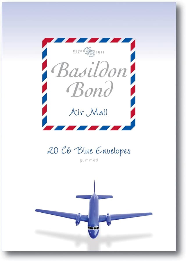 Thumbnail 6 de Basildon Bond Luxury Writing Pad (50 Sheets) White A4 210 x 297mm