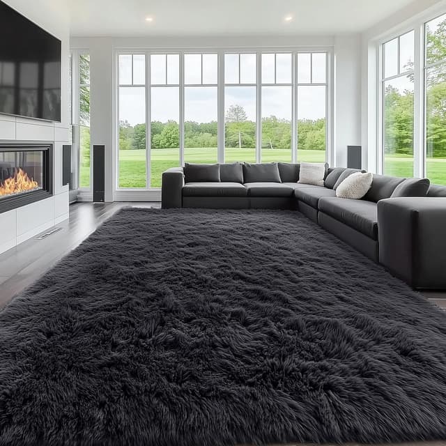 Thumbnail 5 de Homaxy Hochflor Teppich 240 x 340 cm