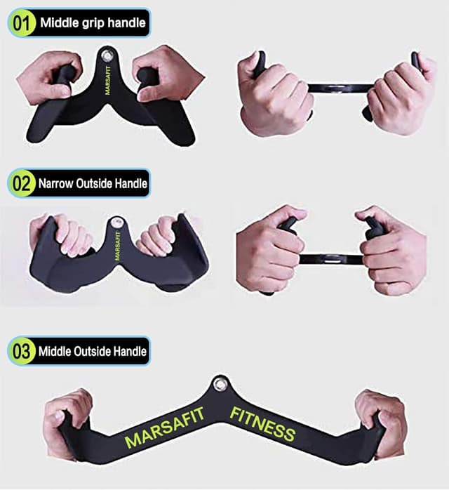 Thumbnail 2 de MARSAFIT Lat Pulldown Bar 880 lb đ