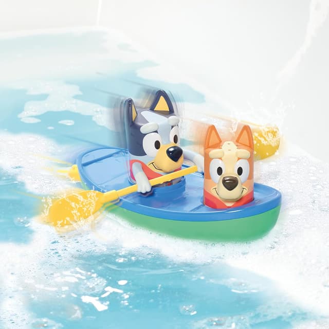 Detalle de Bluey Canoe bath toys for 18 months