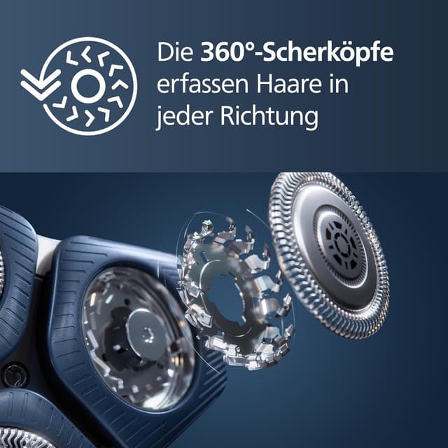 Thumbnail 4 de PHILIPS Shaver S7000 Elektrischer Nass- & Trockenrasierer