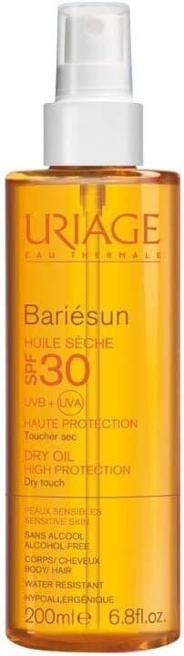Detalle de Bariésun Dry Oil SPF30 (200 ml) – Pflegendes Sonnenspray als leichter Pflege-Schub mit UV-Schutz