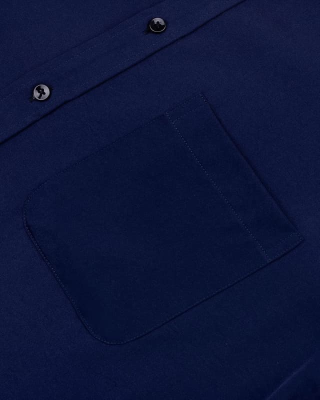 Detalle 2 de J.VER Herren Kurzarmhemd Regular Fit mit Tasche – bügelleichtes Freizeithemd mit Stretch