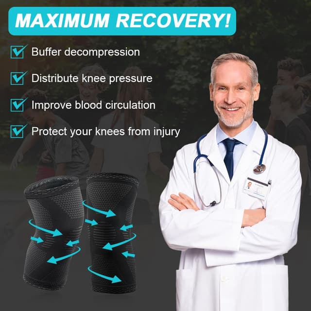 Detalle de ACWOO Genouillère sport, 2 pièces