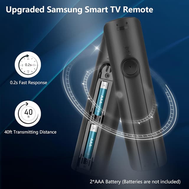 Thumbnail 6 de Universal Replacement Infrared Remote for Samsung Smart TVs (BN59-01175N, AA59-00603A etc) – No Setup Needed