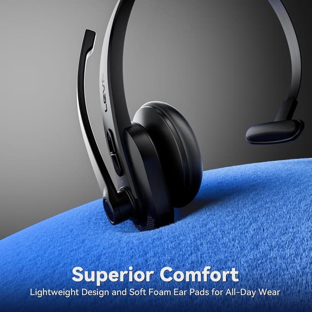 Thumbnail 4 de LEVN Wireless Headset with Mic for Work