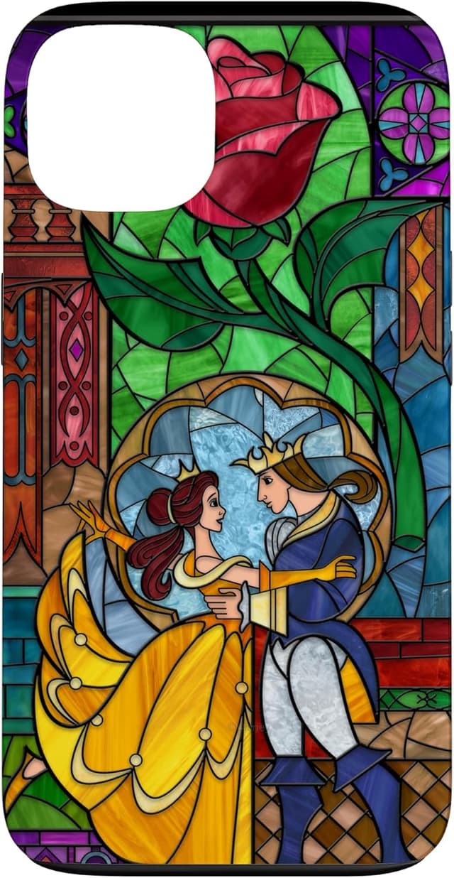 Detalle 2 de Coque iPhone 14 La Belle et la Bête