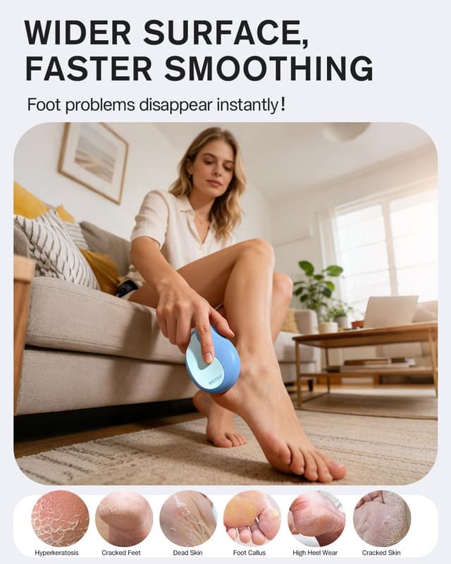 Detalle de BEZOX Nano Glass Foot File for calluses