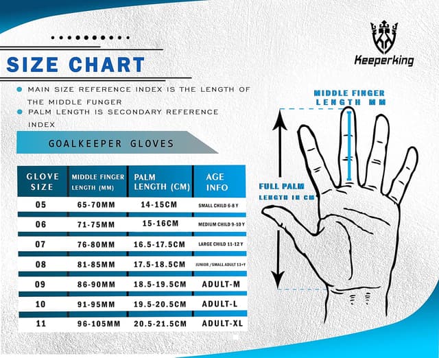 Thumbnail 6 de Keeperking guanti portiere 4 mm