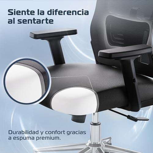 Detalle 2 de CLOUVOU BrightSeat silla ergonómica 150 kg