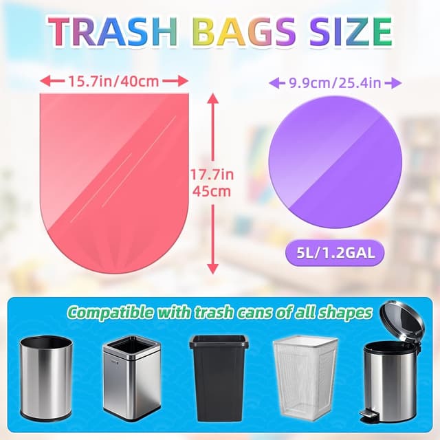 Thumbnail 2 de XUXRUS 5l Bin Liners 200 Bags