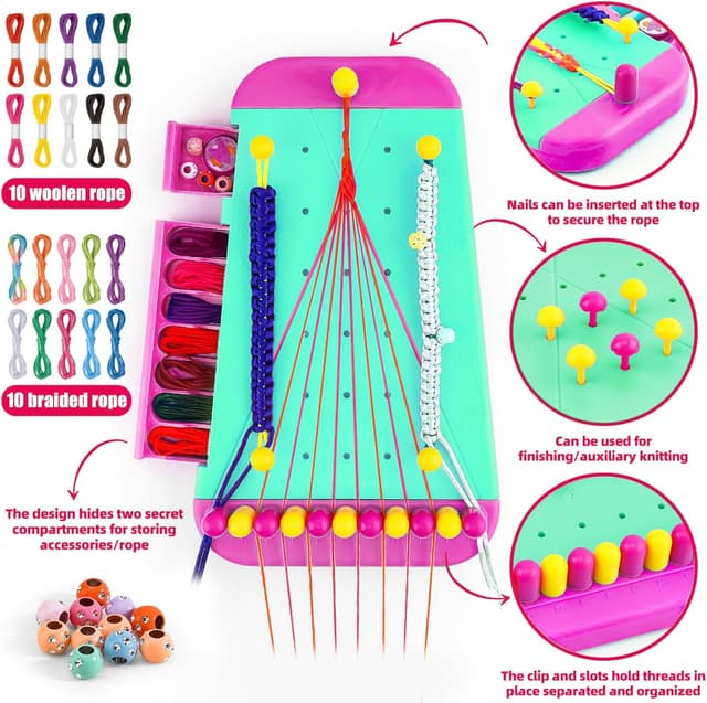 Thumbnail 2 de Yebebao Friendship Bracelet Kit 30 Pieces