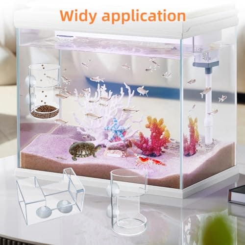 Thumbnail 7 de Acrylic Automatic Feeding Ring for Fish Tank 🎣