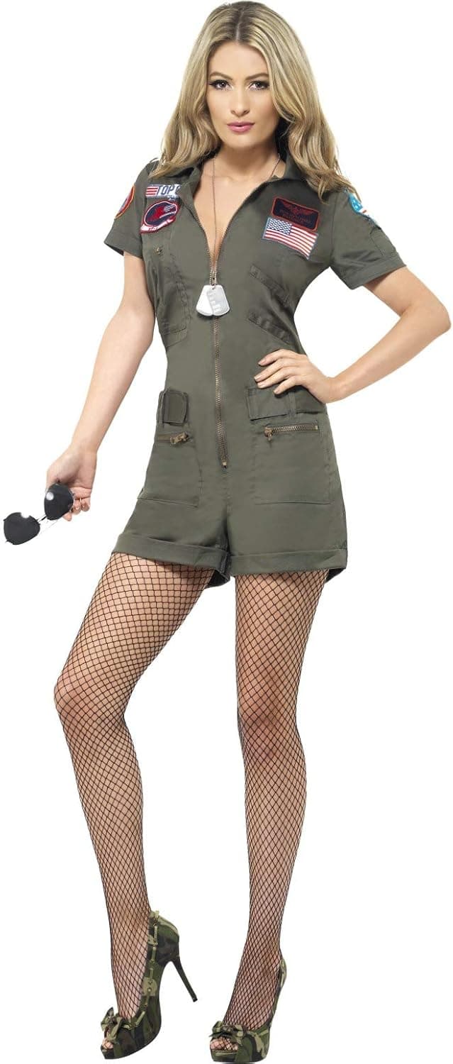 Imagen de Smiffy's Top Gun Aviator Costume 37-38.5" Bust en OfertitasTOP