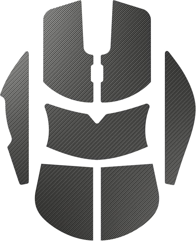 Detalle de GLORIOUS Gaming Mouse Grip Tape per Model O- Minus (Grip antiscivolo) con adesivo 3M, nero, 0,5 mm