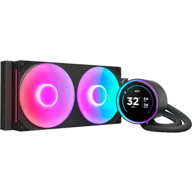 Imagen de NZXT Kraken Elite 280 RGB Kit Refrigeración Líquida con Pantalla IPS 280mm Negro en OfertitasTOP