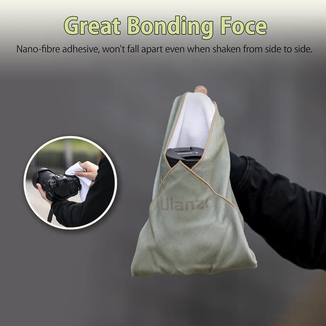Detalle de ULANZI Einschlagtuch Kamera (35 x 35 cm) als Schutz-Wrap für Body und Objektiv