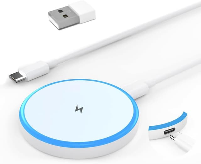 Detalle de Mag-Safe Magnetic Wireless Charger 15W for iPhone