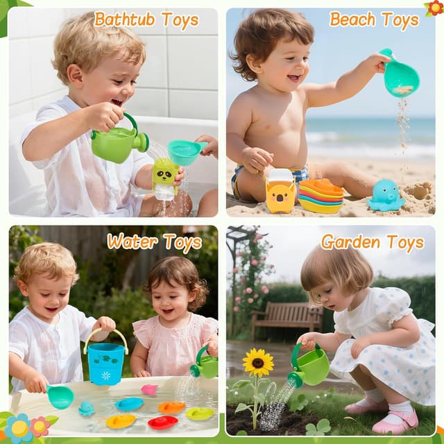 Thumbnail 6 de GINNO Baby bath toys, 17-piece set