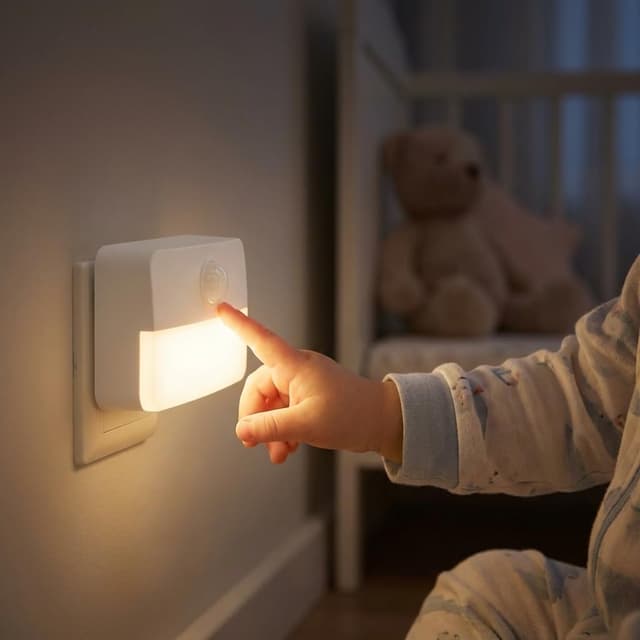 Detalle de LED Nachtlicht mit Bewegungsmelder 3000K