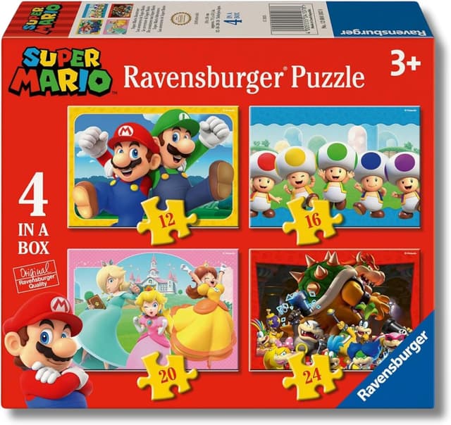 Detalle de Ravensburger Puzzles Super Mario 19x14 cm 🧩