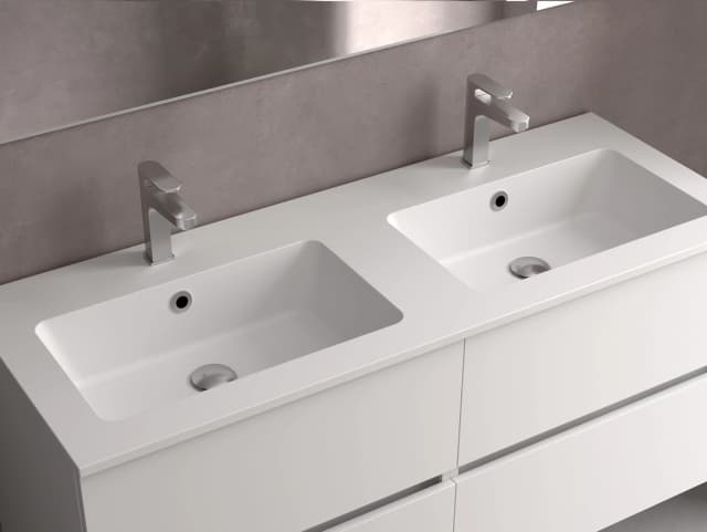 Thumbnail 3 de Salgar Vilna mueble de baño 4 cajones con lavabo 2 pozas 🚽