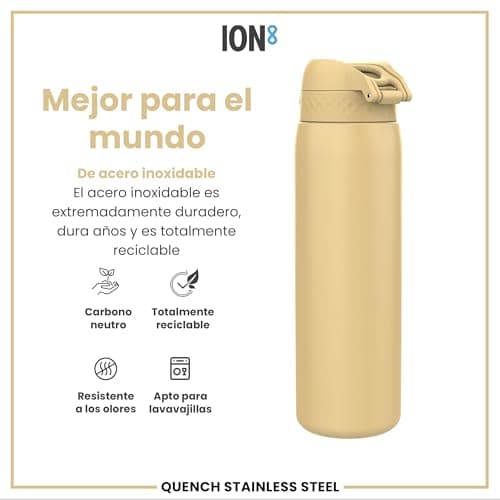 Thumbnail 4 de ION8 Botella agua inox 1 L resistente a rayones 💧