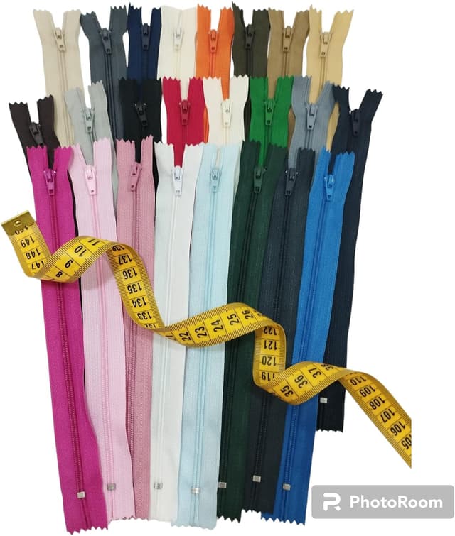 Thumbnail 4 de Pack de Cremalleras de Nylon n.3, 24 Colores 🌈