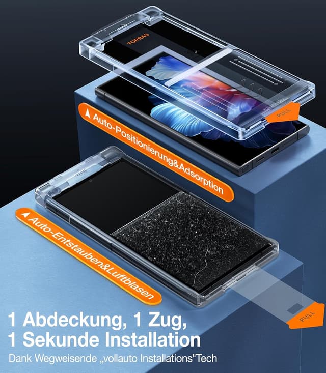 Thumbnail 5 de TORRAS Schutzfolie Samsung Galaxy S24 Ultra 9H+