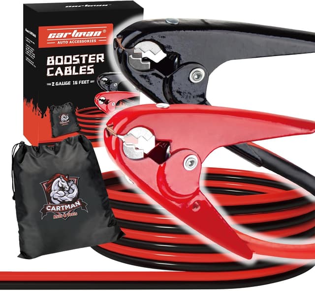 Detalle de CARTMAN 2 Gauge Jumper Cable 16 ft 800A