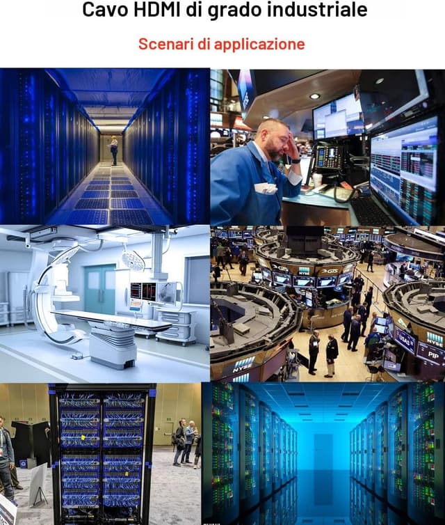 Thumbnail 6 de Ubluker Cavo HDMI 48Gbps 1m certificato (4K/8K, HDR10+, eARC/ARC, HDCP 2.3)